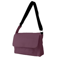 Dull Purple - Full Print Messenger Bag (l) by FashionLane