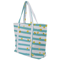 Cute Golden Hearts Zip Up Canvas Bag by designsbymallika