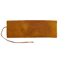 Golden Slumber Roll Up Canvas Pencil Holder (m)