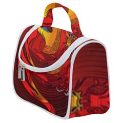 Dragon Metallizer Satchel Handbag by HermanTelo