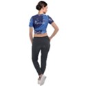 Background Good Night Short Sleeve Cropped Jacket View2