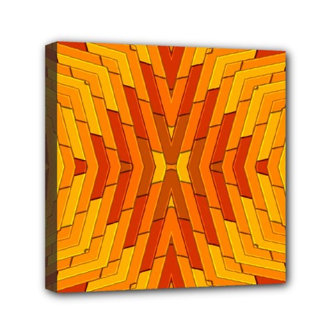 Golden 25 Mini Canvas 6  X 6  (stretched)