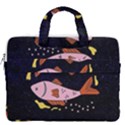 Fish Pisces Astrology Star Zodiac Double Pocket Laptop Bag View2