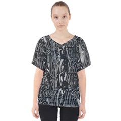 Gc (94) V-neck Dolman Drape Top