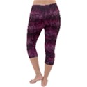 Gc (90) Lightweight Velour Capri Yoga Leggings View4