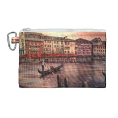 Venice Canvas Cosmetic Bag (large) by ArtByThree