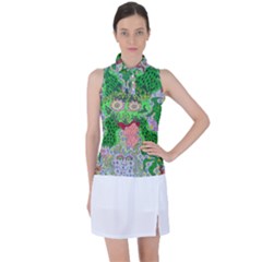 Supersonicfrog Women s Sleeveless Polo Tee