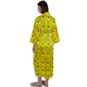 Flowers From Heaven  With A Modern Touch Maxi Satin Kimono View2
