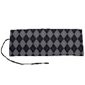 Black Diamonds Roll Up Canvas Pencil Holder (S) View1