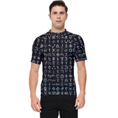 Alchemical Symbols - Collected Inverted Men s Short Sleeve Rash Guard