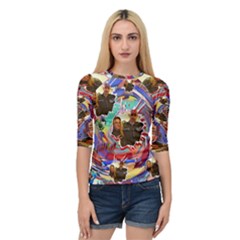 Combat76 Chaos Quarter Sleeve Raglan Tee