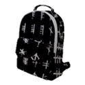 Ogham Rune Set Complete Inverted Flap Pocket Backpack (Large) View1