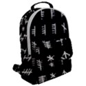 Ogham Rune Set Complete Inverted Flap Pocket Backpack (Large) View2