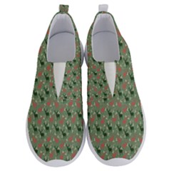 Deer Retro Pattern No Lace Lightweight Shoes