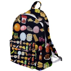 Glitch Glitchen Food Pattern Two The Plain Backpack by WetdryvacsLair