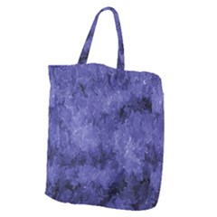 Lilac Abstract Giant Grocery Tote