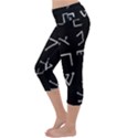 Heinrich Cornelius Agrippa Of Occult Philosophy 1651 Passing Of The River Collected Inverted Square Lightweight Velour Capri Yoga Leggings View2