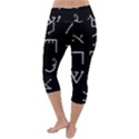 Heinrich Cornelius Agrippa Of Occult Philosophy 1651 Passing Of The River Collected Inverted Square Lightweight Velour Capri Yoga Leggings View4