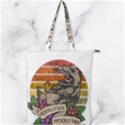 Possum - Mentally Sick Physically Thick Double Zip Up Tote Bag View1