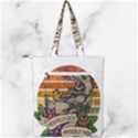 Possum - Mentally Sick Physically Thick Double Zip Up Tote Bag View2