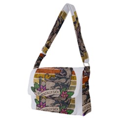 Possum - Mentally Sick Physically Thick Full Print Messenger Bag (m)