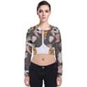 Possum - Be Urself Long Sleeve Zip Up Bomber Jacket View1