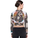 Possum - Be Urself Long Sleeve Zip Up Bomber Jacket View2