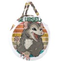 Possum - Be Urself Giant Round Zipper Tote View2