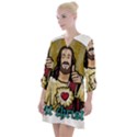 Buddy Christ Open Neck Shift Dress View1