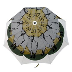 Chinese New Year ¨c Year Of The Ox Folding Umbrellas by Valentinaart