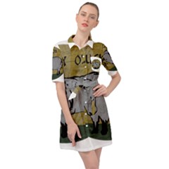 Chinese New Year ¨c Year Of The Ox Belted Shirt Dress by Valentinaart