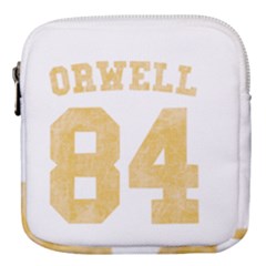 Orwell 84 Mini Square Pouch by Valentinaart