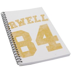 Orwell 84 5 5  X 8 5  Notebook by Valentinaart