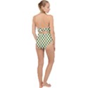 Holiday Pineapple Scallop Top Cut Out Swimsuit View2