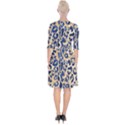 Leopard skin  Wrap Up Cocktail Dress View2