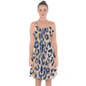 Leopard skin  Ruffle Detail Chiffon Dress View1