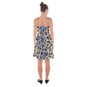 Leopard skin  Ruffle Detail Chiffon Dress View2