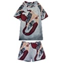 Bama Mermaid Kids  Swim Tee and Shorts Set View1