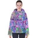 Mushrooms  Women s Hooded Puffer Jacket View1