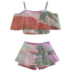 Lebanon Kids  Off Shoulder Skirt Bikini