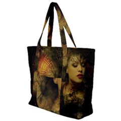 Surreal Steampunk Queen From Fonebook Zip Up Canvas Bag by 2853937