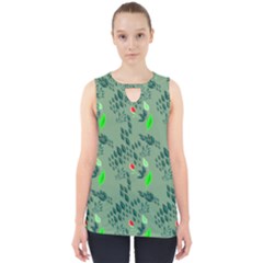  Snake Cut Out Tank Top