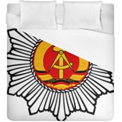 Volkspolizei Badge Duvet Cover (king Size) by abbeyz71