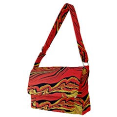 Warrior s Spirit Full Print Messenger Bag (m)