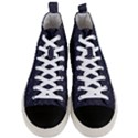 Black Stars Men s Mid-Top Canvas Sneakers View1