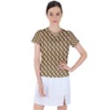 Abstract Illusion Women s Sports Top View1