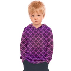 Pattern Texture Geometric Patterns Purple Kids  Overhead Hoodie by Dutashop