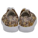 Rocky Texture Grunge Print Design Kids  Low Top Canvas Sneakers View4