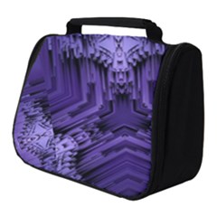 Mandala Neon Full Print Travel Pouch (small)