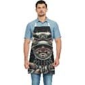Samurai Oni Mask Kitchen Apron View1